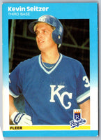 1987 Fleer Update Glossy Kevin Seitzer #U-108