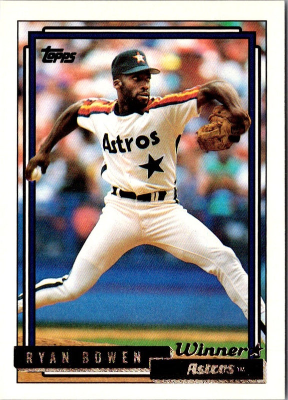 1992 Topps Ryan Bowen #254