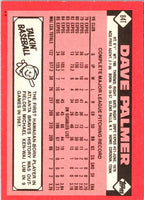 1986 Topps Traded Dave Palmer #84T