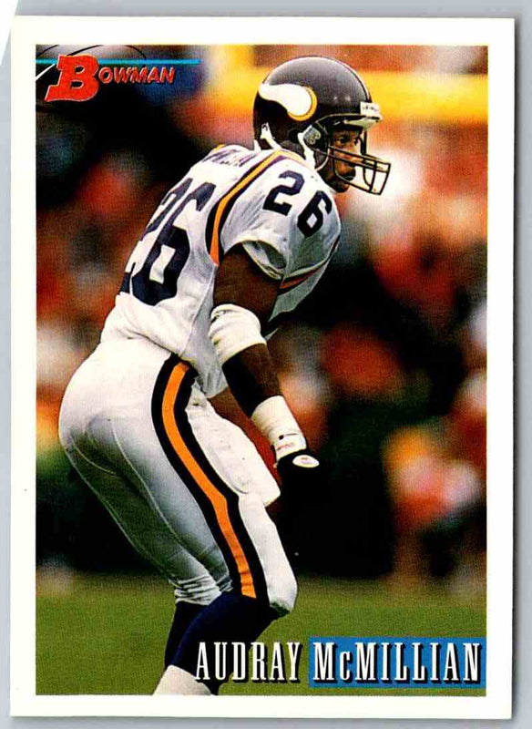 1993 Bowman Football Audray McMillian #409