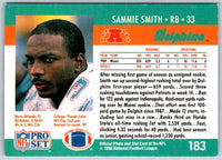 1990 Proset Sammie Smith #183
