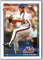 1991 Topps Julio Valera #504