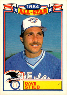 1985 Topps Glossy All-Stars Dave Stieb #21
