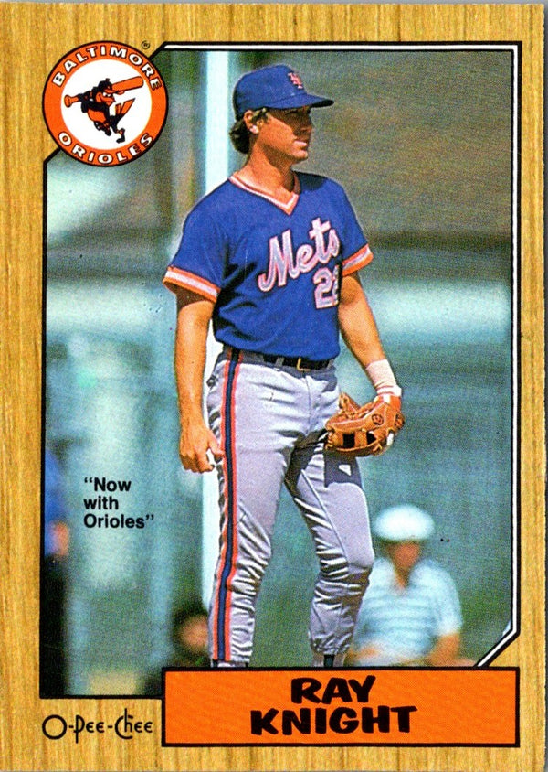 1987 O-Pee-Chee Ray Knight #275