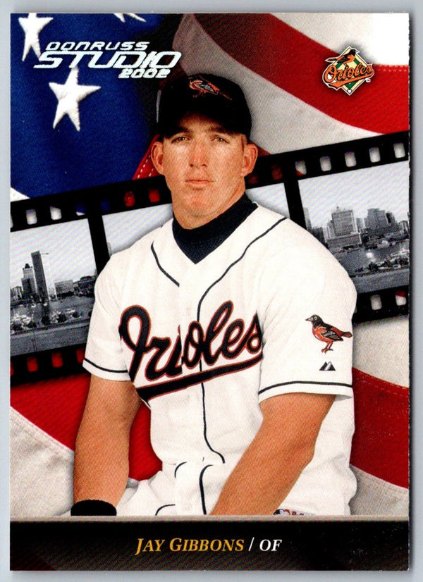 2002 Donruss Studio Jay Gibbons #79