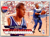 1993 Ultra Evers Burns #330 Rookie