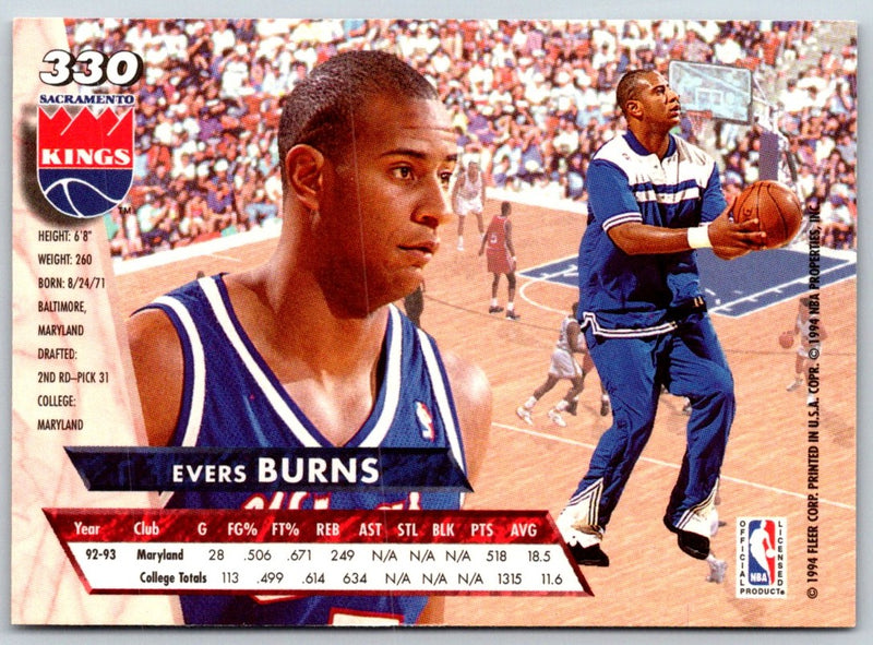 1993 Ultra Evers Burns