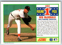 1990 Score Ben Mcdonald #680