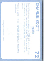 1989 Collegiate Collection North Carolina's Finest Charlie Scott #72
