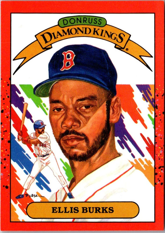 1987 Donruss Ellis Burks #23