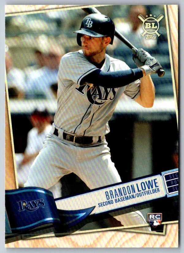 2019 Topps Big League Gold Brandon Lowe #328