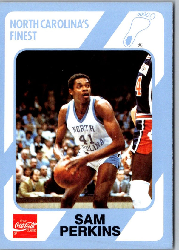 1989 Collegiate Collection North Carolina's Finest Sam Perkins #34