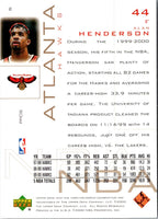 2000 Upper Deck Pros & Prospects Alan Henderson #2