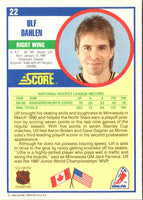 1990 Score Ulf Dahlen #22