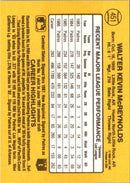 1987 Donruss Kevin McReynolds