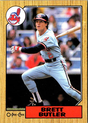 1987 O-Pee-Chee Brett Butler #197