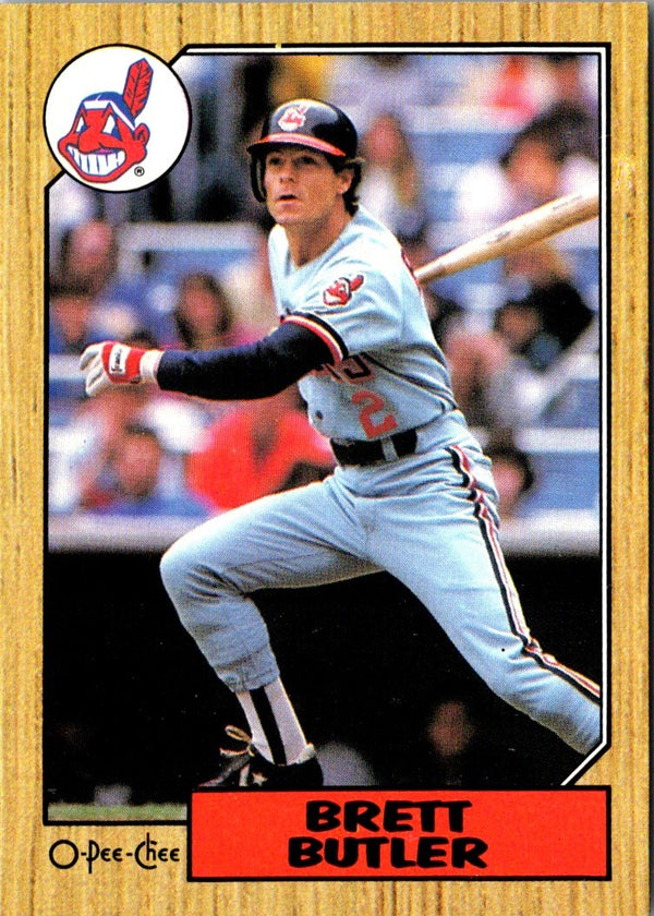 1987 O-Pee-Chee Brett Butler #197
