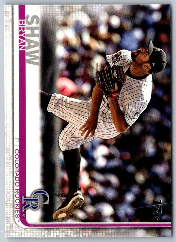 2019 Topps Bryan Shaw #415