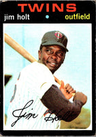1971 Topps Jim Holt #7 Rookie