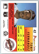 1991 O-Pee-Chee Premier Tony Fernandez