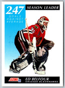 1991 Score American Ed Belfour
