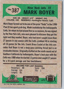 1991 Bowman Football Mark Boyer