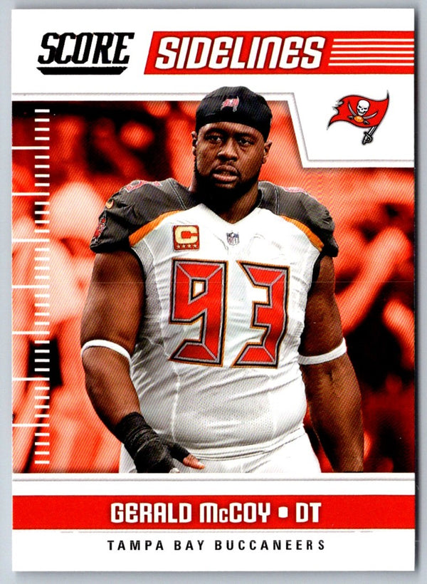 2018 Score Sidelines Gerald McCoy #18