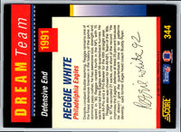 1991 Score Reggie White #344