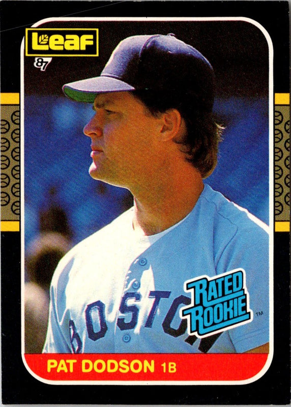 1987 Leaf Pat Dodson #44 Rookie