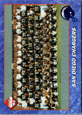 1993 Collector's Edge San Diego Chargers #204 /100000