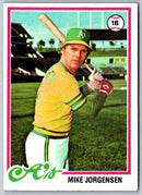 1978 Topps Mike Jorgensen