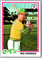 1978 Topps Mike Jorgensen #406