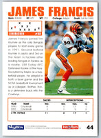 1992 SkyBox Impact James Francis #44