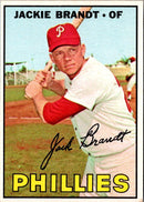 1967 Topps Jackie Brandt