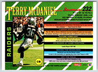 1993 Bowman Football Terry McDaniel #232