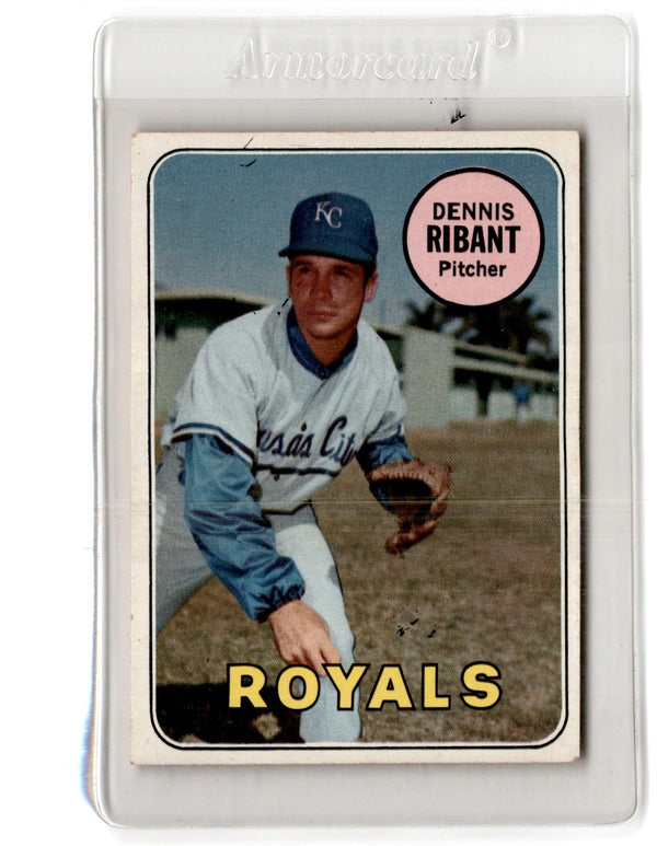 1969 Topps Dennis Ribant #463 EX