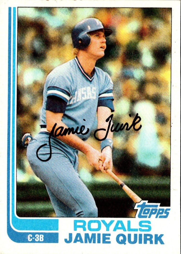 1982 Topps Jamie Quirk