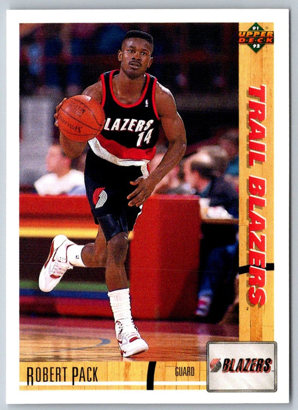 1991 Upper Deck Robert Pack #407 Rookie