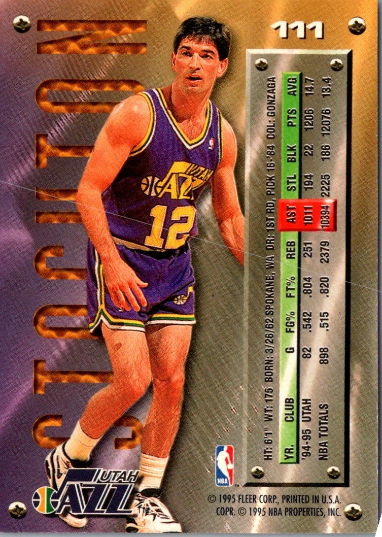 1995 Fleer John Stockton