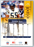 2002 Leaf Rookies & Stars Junior Seau #80