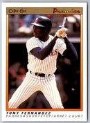 1991 O-Pee-Chee Premier Tony Fernandez