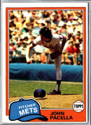 1981 Topps John Pacella