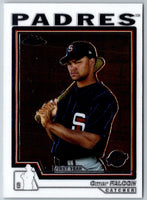 2004 Topps Chrome Omar Falcon #211 Rookie
