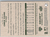 2008 Upper Deck Goudey Memorabilia Chris Young #M-CY