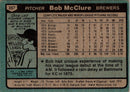 1980 Topps Bob McClure