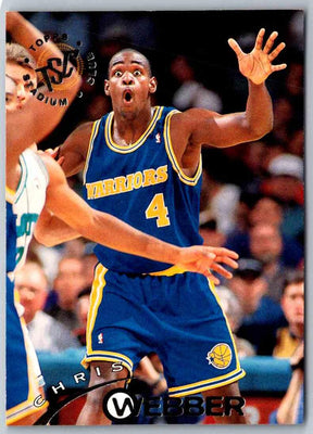 1992 Stadium Club Chris Webber #9