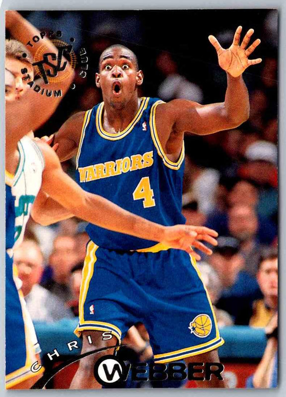 1992 Stadium Club Chris Webber #9