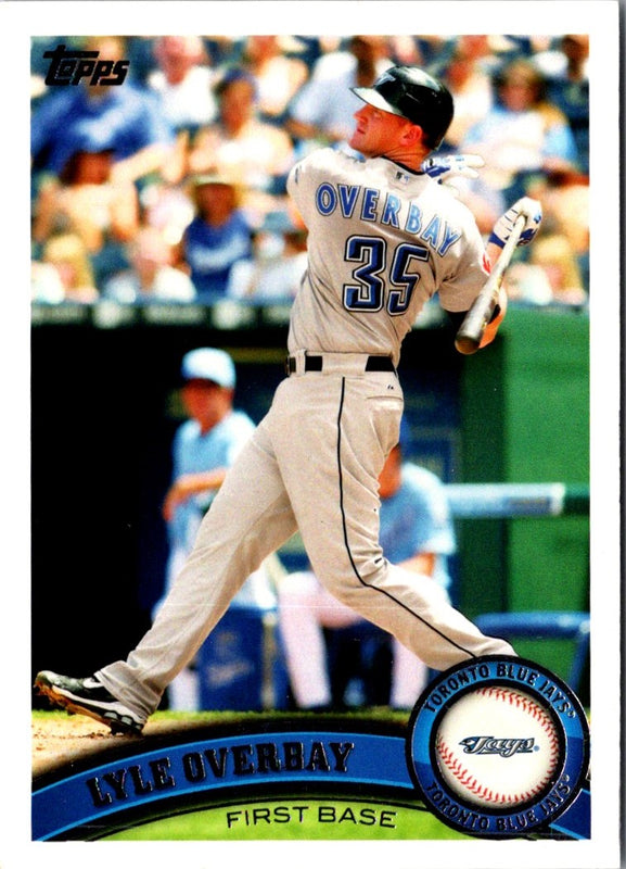 2011 Topps Lyle Overbay #172