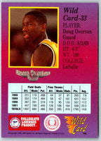 1991 WildCard Doug Overton #33