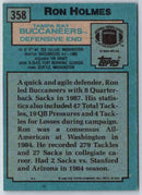 1988 Topps Ron Holmes